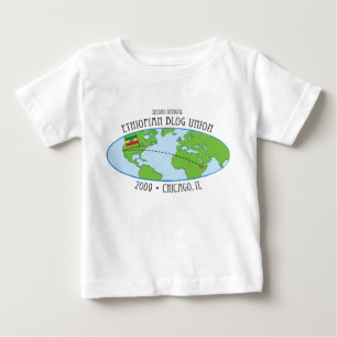 T-shirt Pour Bébé EthiopianBlogUnion09