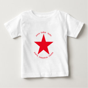 T-shirt Pour Bébé Étoile rouge Zapatista