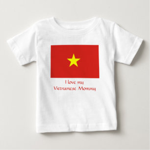 T-shirt Pour Bébé étoile vietnamienne