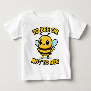 T-shirt Pour Bébé Être ou ne pas être