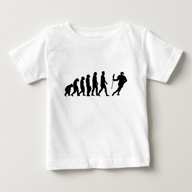 T-shirt Pour Bébé Évolution (Devant)