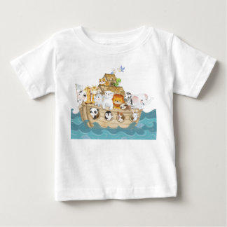 T-shirt Pour Bébé Expedição na Arca de Noé