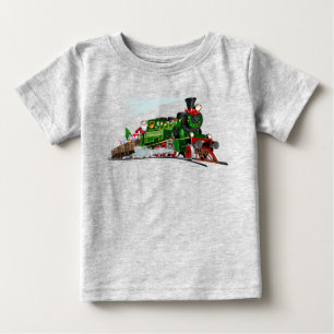 T-shirt Pour Bébé Express Père Noël