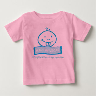 T-shirt Pour Bébé Fabriqué À La Vegas