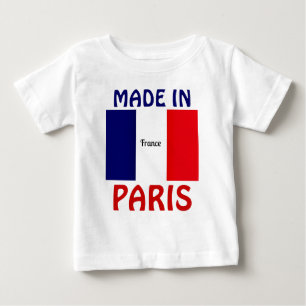 T-shirt Pour Bébé Fabriqué à Paris