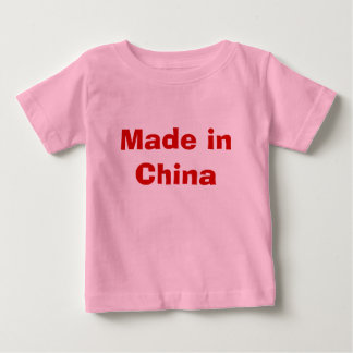 T-shirt Pour Bébé Fabriqué en Chine