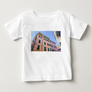 T-shirt Pour Bébé Façades de la maison Monterosso Cinque Terre Ligur