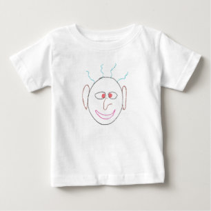 T-shirt Pour Bébé Faces amusantes Chemise de bébé