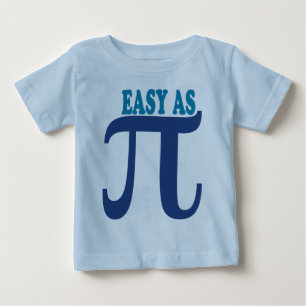 T-shirt Pour Bébé Facile comme pi