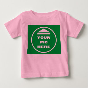T-shirt Pour Bébé FACILE ! T-shirt Bébé Jersey fin - Rose - Personna
