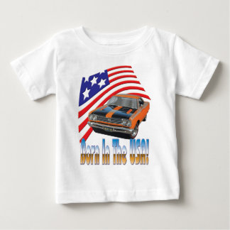 T-shirt Pour Bébé Fait dans le coucou terrestre des Etats-Unis