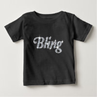 Faux diamant sur noir Bling design