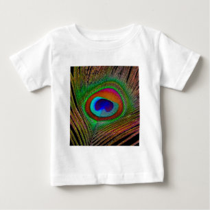 T-shirt Pour Bébé Feather Vibrant Copper