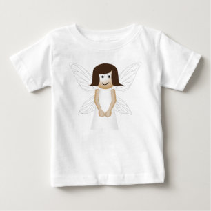 T-shirt Pour Bébé fée blanche dans conte de fées, automne, joyeux an
