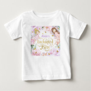 T-shirt Pour Bébé Fée de jardin enchantée 1er anniversaire
