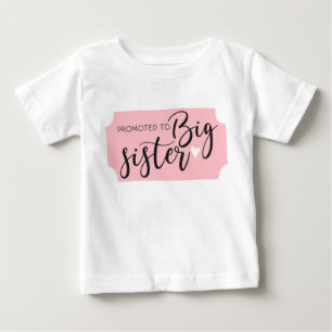 T-shirt Pour Bébé Femme: Promoted to big sister