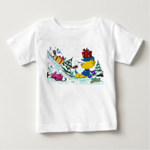 T-shirt Pour Bébé Ferald Christmas