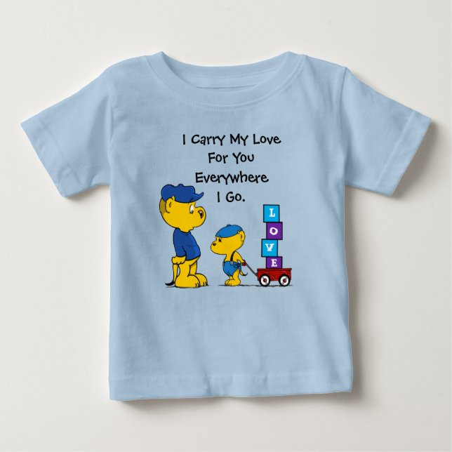 T-shirt Pour Bébé Ferald et Ferald Baby (Devant)