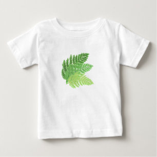 T-shirt Pour Bébé Fermes forestières vertes feuilles
