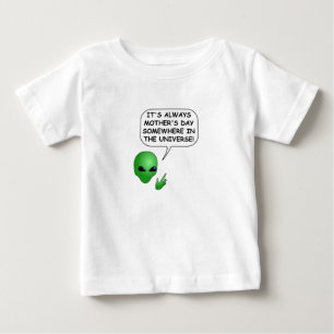 T-shirt Pour Bébé Fête des mères Aliens