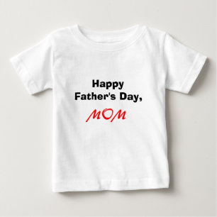 T-shirt Pour Bébé Fête des pères heureuse, MAMAN