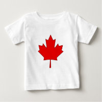 Feuille d'érable du Canada pour bébé