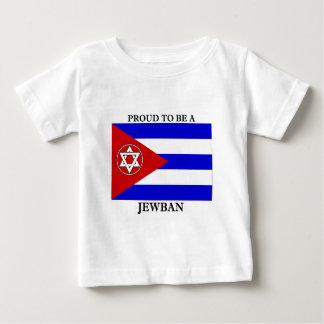 T-shirt Pour Bébé Fier d'être un Jewban !