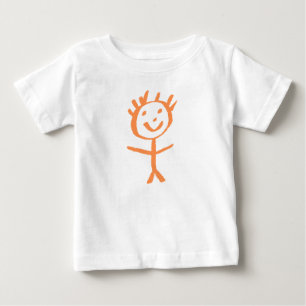 T-shirt Pour Bébé figurine humaine