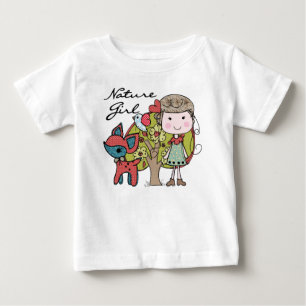 T-shirt Pour Bébé Fille de la nature