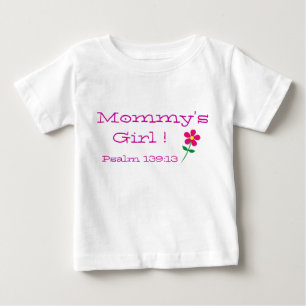 T-shirt Pour Bébé Fille de maman Psaume 139:19 Collection Bodysuit b
