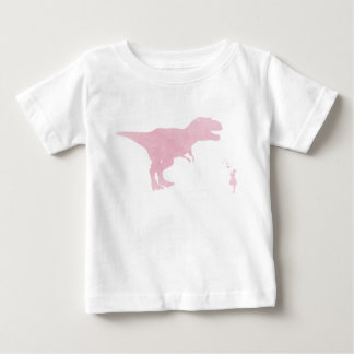 T-shirt Pour Bébé Fille et Dinosaure - Chemise d'Amour Dinosaure