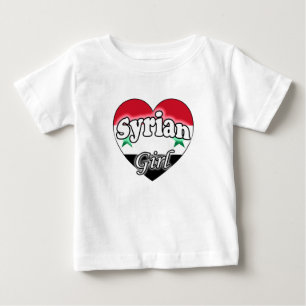 T-shirt Pour Bébé Fille syrienne