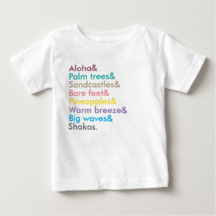 T-shirt Pour Bébé filles aloha sweatshirt