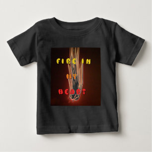 T-shirt Pour Bébé Fire in My Heart Art Print