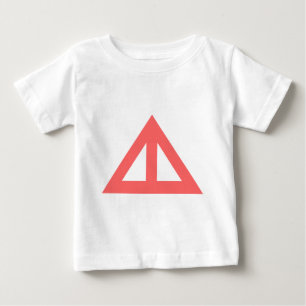 T-shirt Pour Bébé Flèche triangulaire divisée