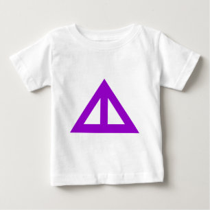 T-shirt Pour Bébé Flèche triangulaire divisée