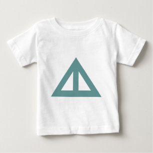 T-shirt Pour Bébé Flèche triangulaire divisée