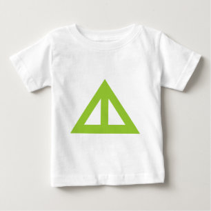 T-shirt Pour Bébé Flèche triangulaire divisée