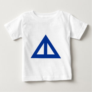 T-shirt Pour Bébé Flèche triangulaire divisée