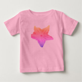T-shirt Pour Bébé Fleur arc-en-ciel déclinée sur une combinaison Tut