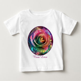 T-shirt Pour Bébé Fleur céleste : Rose Alien