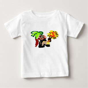 T-shirt Pour Bébé Fleur chaude de lion