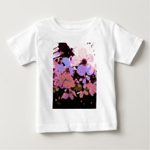 T-shirt Pour Bébé Fleur de cerisier rose