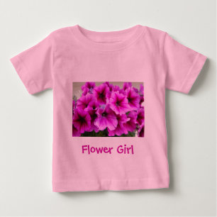 T-shirt Pour Bébé Fleur fille