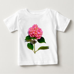 T-shirt Pour Bébé Fleur rose rose rose Hydrangea
