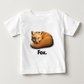 T-shirt Pour Bébé Fox Fox Fox.