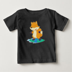 T-shirt Pour Bébé Fox Surfer Surfer