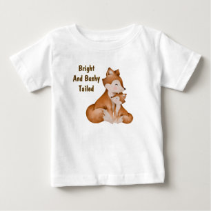 T-shirt Pour Bébé Foxy Fox avec mère