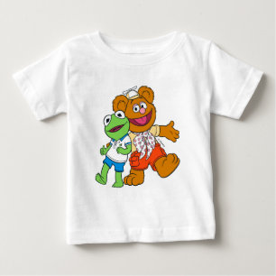 T-shirt Pour Bébé Fozzie et Kermit