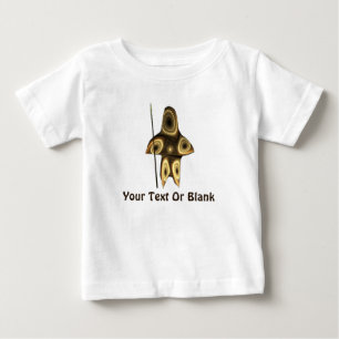 T-shirt Pour Bébé Fractal Inuit Hunter